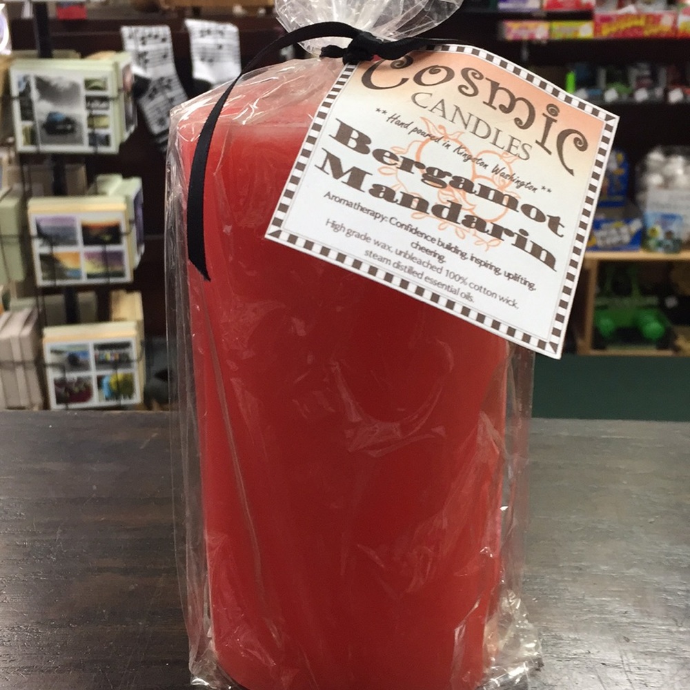 Cosmic Aromatherapy Candles Handmade Kingston Wa.
